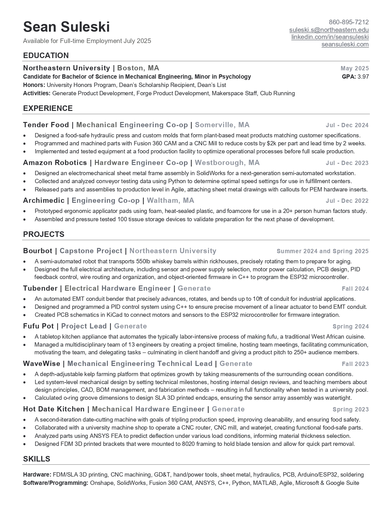 Resume
